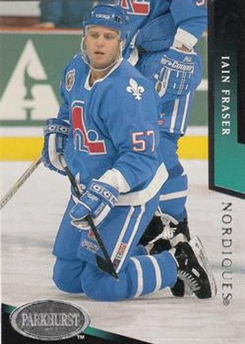 #434 Iain Fraser - Quebec Nordiques - 1993-94 Parkhurst Hockey