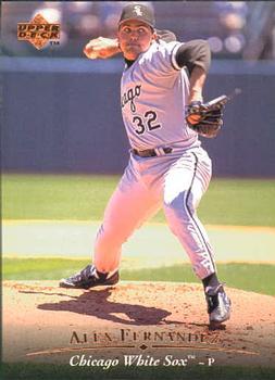 #434 Alex Fernandez - Chicago White Sox - 1995 Upper Deck Baseball