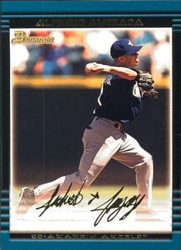 #434 Alfredo Amezaga - Anaheim Angels - 2002 Bowman Baseball