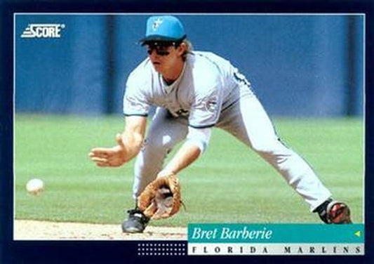 #434 Bret Barberie - Florida Marlins -1994 Score Baseball