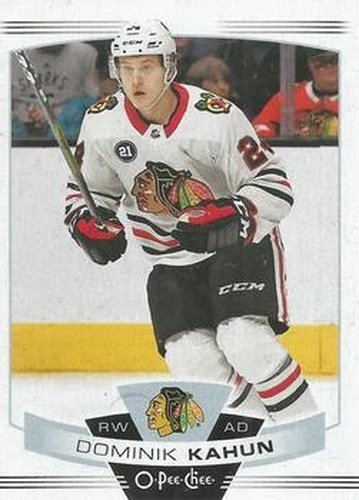 #434 Dominik Kahun - Chicago Blackhawks - 2019-20 O-Pee-Chee Hockey