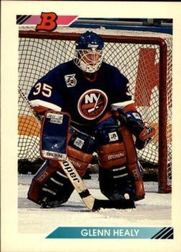 #434 Glenn Healy - New York Islanders - 1992-93 Bowman Hockey