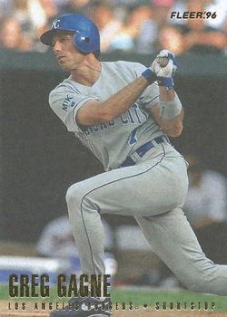 #434 Greg Gagne - Los Angeles Dodgers - 1996 Fleer Baseball