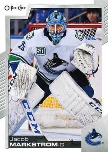 #434 Jacob Markstrom - Vancouver Canucks - 2020-21 O-Pee-Chee Hockey