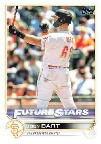 #434 Joey Bart - San Francisco Giants - 2022 Topps Baseball