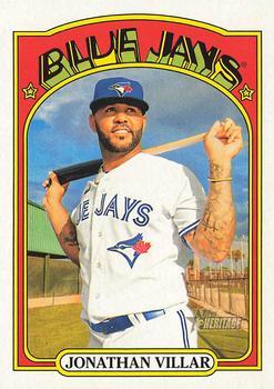 #434 Jonathan Villar - Toronto Blue Jays - 2021 Topps Heritage Baseball