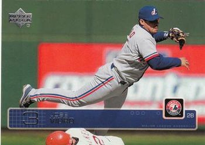 #434 Jose Vidro - Montreal Expos - 2003 Upper Deck Baseball