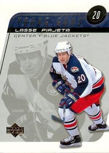 #434 Lasse Pirjeta - Columbus Blue Jackets - 2002-03 Upper Deck Hockey