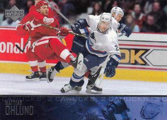 #434 Mattias Ohlund - Vancouver Canucks - 2003-04 Upper Deck Hockey