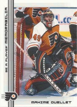 #434 Maxime Ouellet - Philadelphia Flyers - 2000-01 Be a Player Memorabilia Hockey