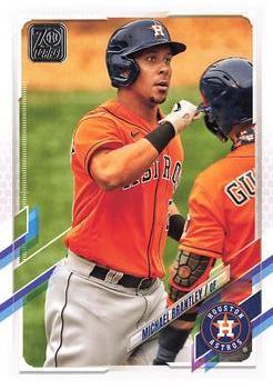 #434 Michael Brantley - Houston Astros - 2021 Topps Baseball