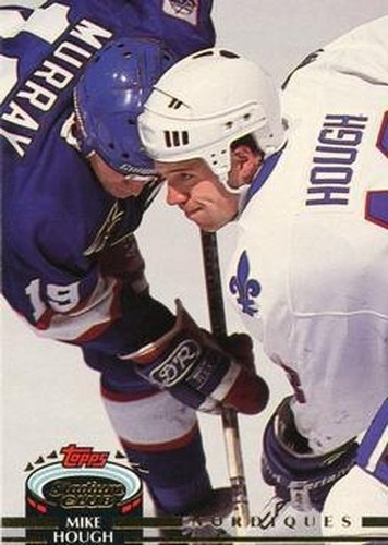 #434 Mike Hough - Quebec Nordiques - 1992-93 Stadium Club Hockey