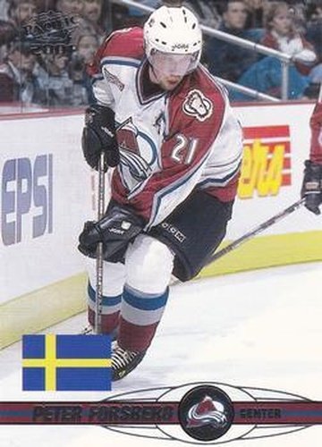 #434 Peter Forsberg - Colorado Avalanche - 2000-01 Pacific Hockey