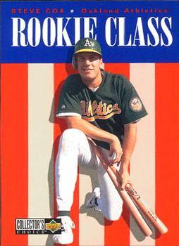 #434 Steve Cox - Oakland Athletics - 1996 Collector's Choice Baseball