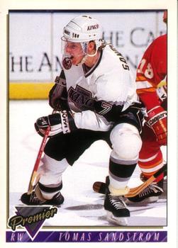 #434 Tomas Sandstrom - Los Angeles Kings - 1993-94 O-Pee-Chee Premier Hockey