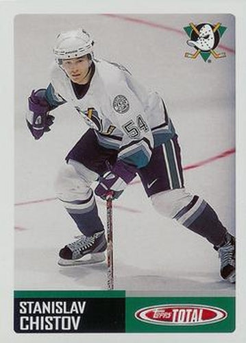 #434 Stanislav Chistov - Anaheim Mighty Ducks - 2002-03 Topps Total Hockey