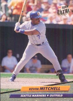 #434 Kevin Mitchell - Seattle Mariners - 1992 Ultra Baseball