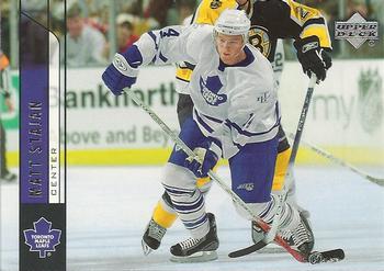 #434 Matt Stajan - Toronto Maple Leafs - 2006-07 Upper Deck Hockey