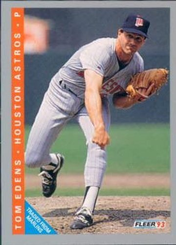 #434 Tom Edens - Houston Astros - 1993 Fleer Baseball