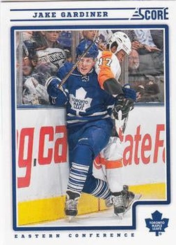 #435 Jake Gardiner - Toronto Maple Leafs - 2012-13 Score Hockey