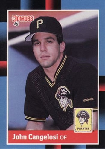 #435 John Cangelosi - Pittsburgh Pirates - 1988 Donruss Baseball