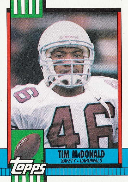 #435 Tim McDonald - Phoenix Cardinals - 1990 Topps Football