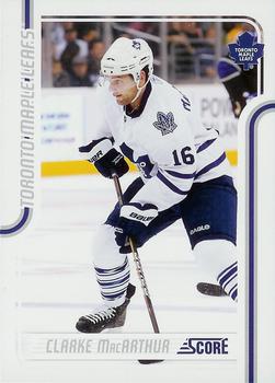 #435 Clarke MacArthur - Toronto Maple Leafs - 2011-12 Score Hockey