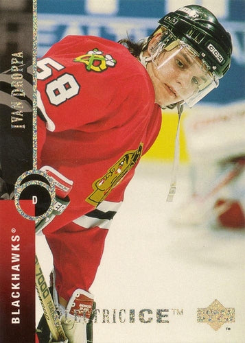 #435 Ivan Droppa - Chicago Blackhawks - 1994-95 Upper Deck Hockey - Electric Ice