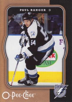 #435 Paul Ranger - Tampa Bay Lightning - 2007-08 O-Pee-Chee Hockey