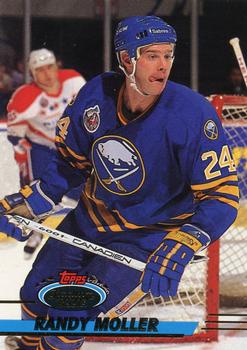 #435 Randy Moller - Buffalo Sabres - 1993-94 Stadium Club Hockey