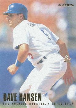 #435 Dave Hansen - Los Angeles Dodgers - 1996 Fleer Baseball