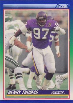 #435 Henry Thomas - Minnesota Vikings - 1990 Score Football