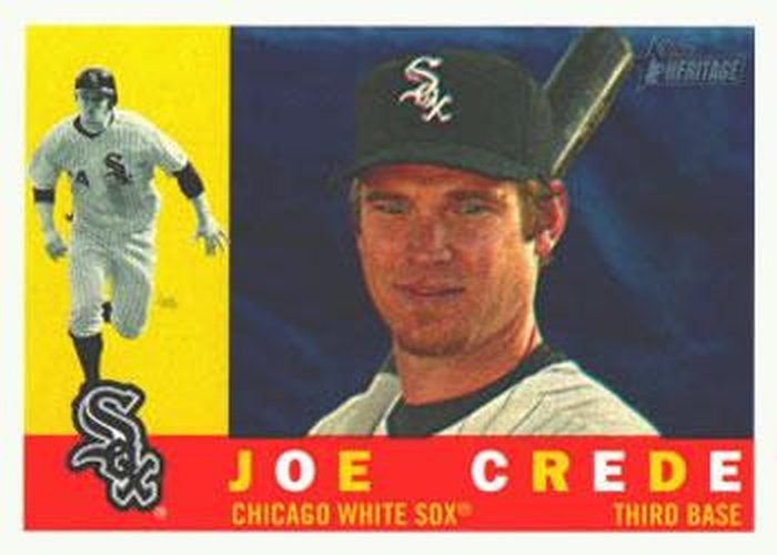 #435 Joe Crede - Chicago White Sox - 2009 Topps Heritage Baseball