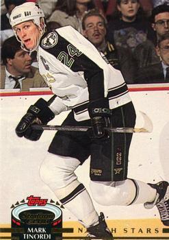 #435 Mark Tinordi - Minnesota North Stars - 1992-93 Stadium Club Hockey