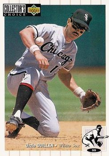 #435 Ozzie Guillen - Chicago White Sox - 1994 Collector's Choice Baseball