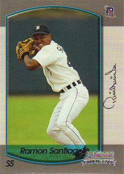 #435 Ramon Santiago - Detroit Tigers - 2000 Bowman Baseball