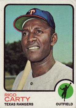 #435 Rico Carty - Texas Rangers - 1973 Topps Baseball