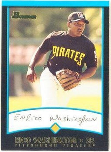 #435 Rico Washington - Pittsburgh Pirates - 2001 Bowman Baseball
