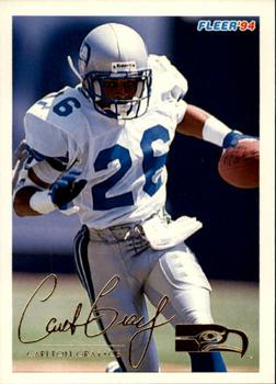 #435 Carlton Gray - Seattle Seahawks - 1994 Fleer Football