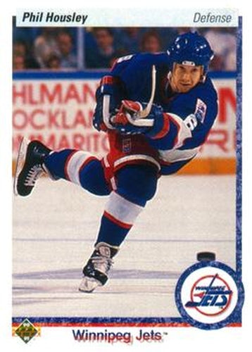 #435 Phil Housley - Winnipeg Jets - 1990-91 Upper Deck Hockey