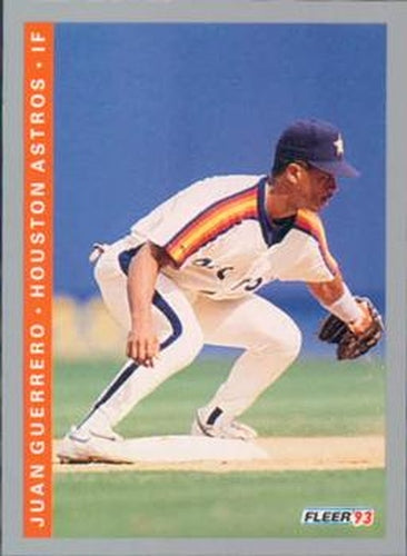 #435 Juan Guerrero - Houston Astros - 1993 Fleer Baseball