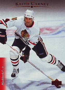 #435 Keith Carney - Chicago Blackhawks - 1995-96 Upper Deck Hockey