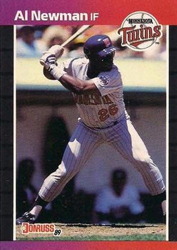 #436 Al Newman - Minnesota Twins - 1989 Donruss Baseball