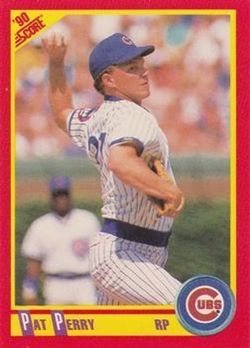#436 Pat Perry - Chicago Cubs - 1990 Score Baseball