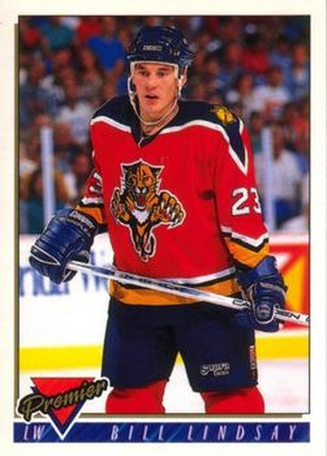 #436 Bill Lindsay - Florida Panthers - 1993-94 O-Pee-Chee Premier Hockey