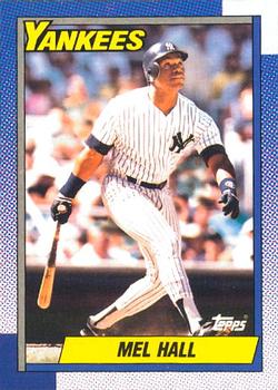 #436 Mel Hall - New York Yankees - 1990 O-Pee-Chee Baseball