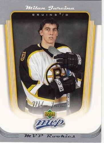 #436 Milan Jurcina - Boston Bruins - 2005-06 Upper Deck MVP Hockey