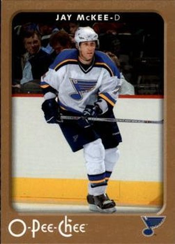 #436 Jay McKee - St. Louis Blues - 2006-07 O-Pee-Chee Hockey