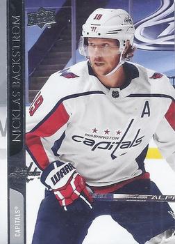 #436 Nicklas Backstrom - Washington Capitals - 2020-21 Upper Deck Hockey