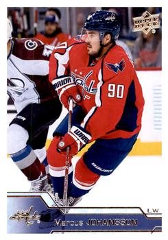 #436 Marcus Johansson - Washington Capitals - 2016-17 Upper Deck Hockey